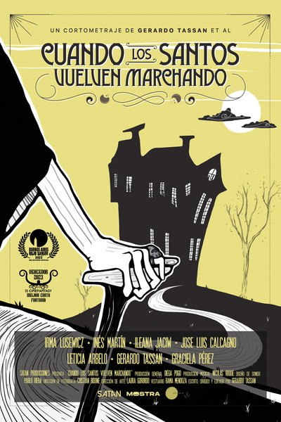 Póster de Cuando los santos vuelven marchando