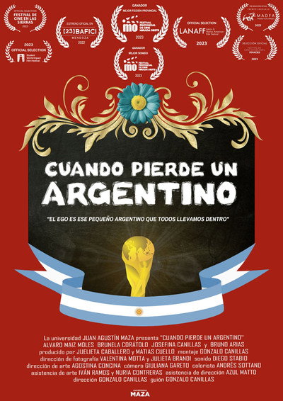 Póster de Cuando pierde un argentino