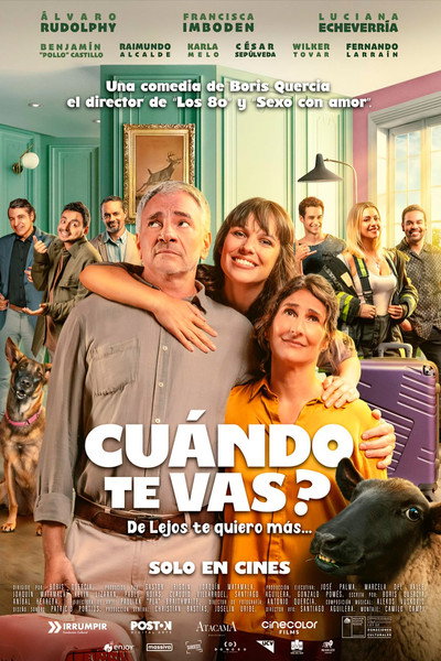 Póster de ¿Cuándo te vas?