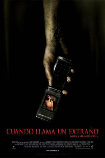 Póster de Cuando un extraño llama