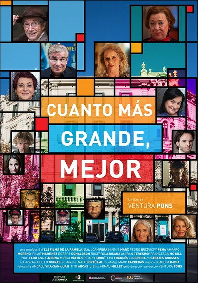 Póster de Cuanto más grande, mejor