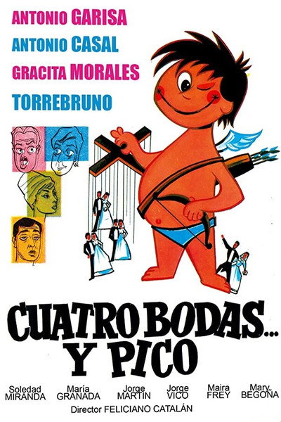 Póster de Cuatro bodas y pico