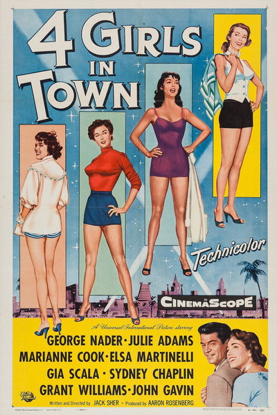 Póster de Cuatro chicas en la ciudad