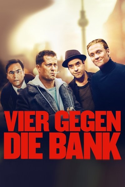 Póster de Cuatro contra el banco