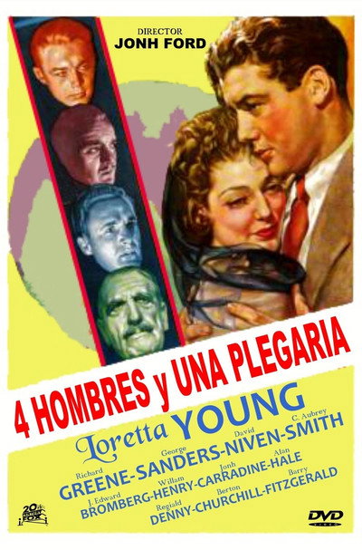 Póster de Cuatro hombres y una plegaria
