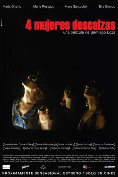 Póster de Cuatro mujeres descalzas