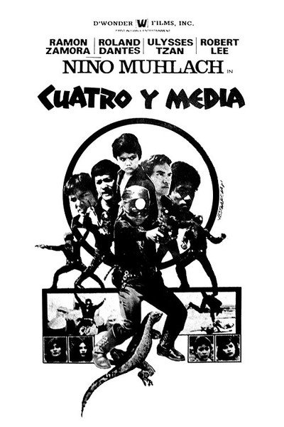 Póster de Cuatro y media