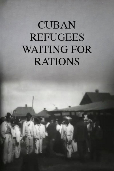 Póster de Cuban Refugees Waiting for Rations