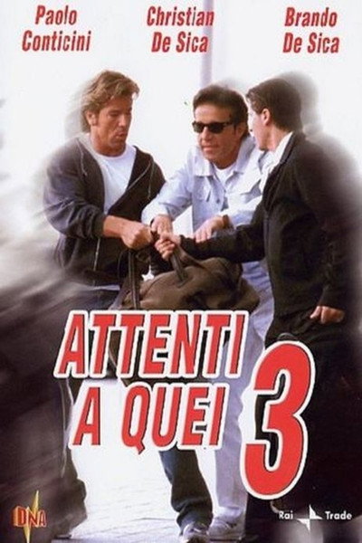 Póster de Cuidado con esos tres