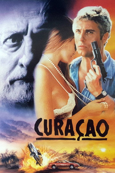 Póster de Curaçao. Peligro en el paraíso