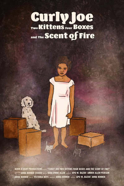 Póster de Curly Joe, Two Kittens, Four Boxes, and the Scent of Fire