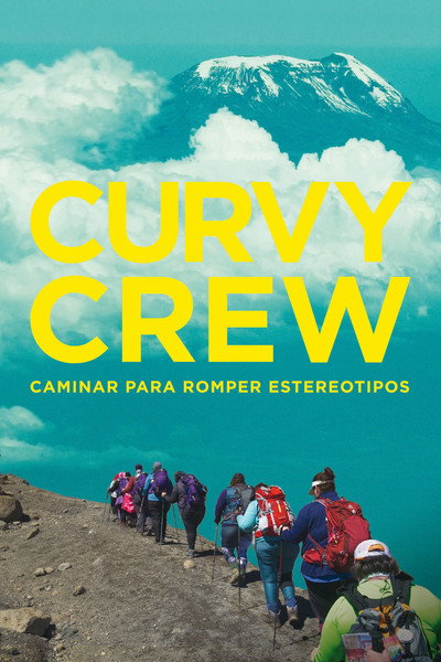 Póster de Curvy Crew. Caminar para romper estereotipos