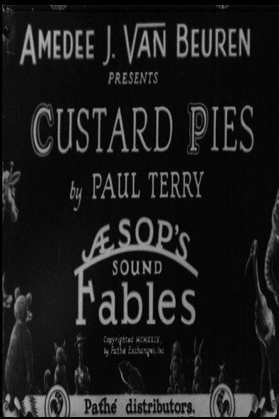 Póster de Custard Pies
