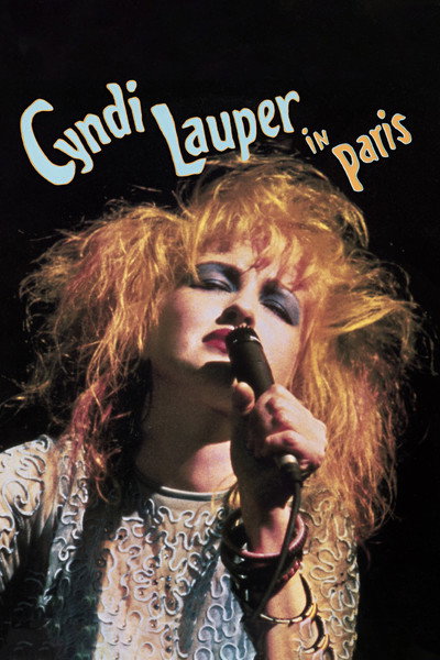 Póster de Cyndi Lauper in Paris