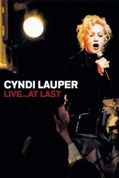 Póster de Cyndi Lauper: Live... At Last