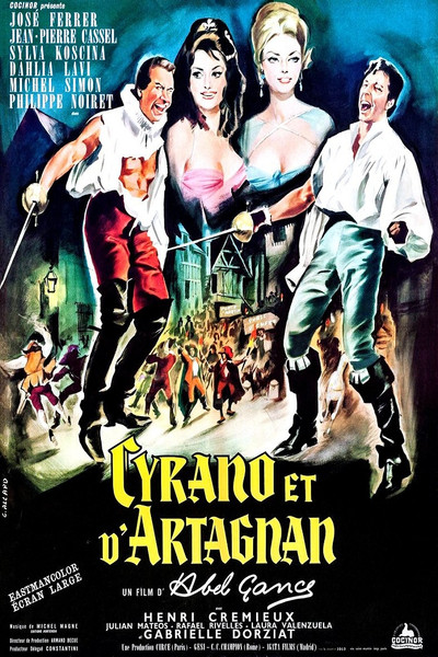 Póster de Cyrano y d'Artagnan