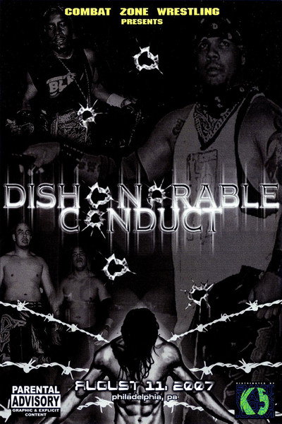 Póster de CZW: Dishonorable Conduct