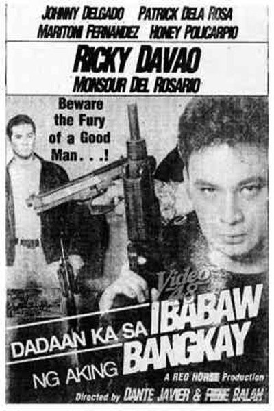Póster de Dadaan ka sa ibabaw ng aking bangkay