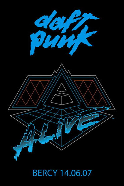 Póster de Daft Punk: Alive 2007