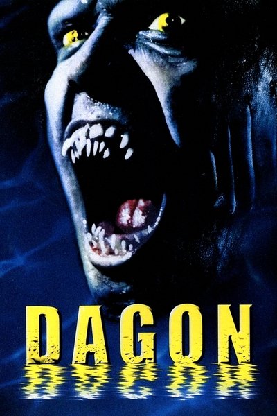 Póster de Dagon: la secta del mar