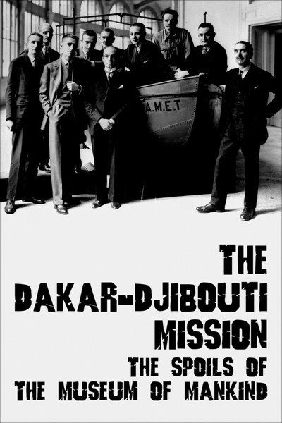 Póster de Dakar-Djibouti 1931, le butin du musée de l'Homme