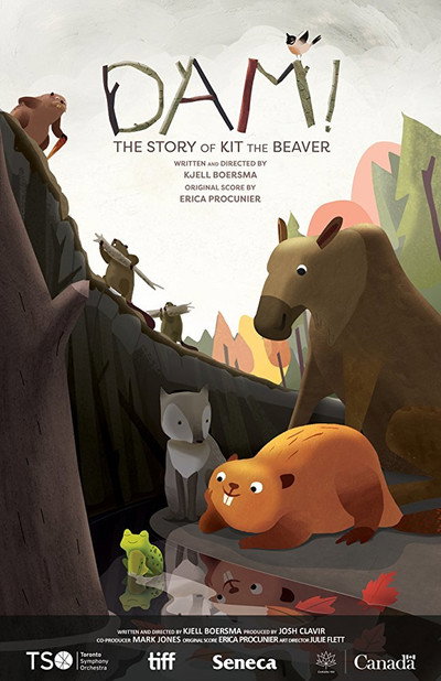 Póster de DAM! The Story of Kit the Beaver