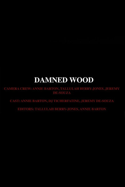 Póster de Damned Wood