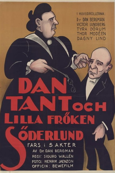 Póster de Dan, tant och lilla fröken Söderlund