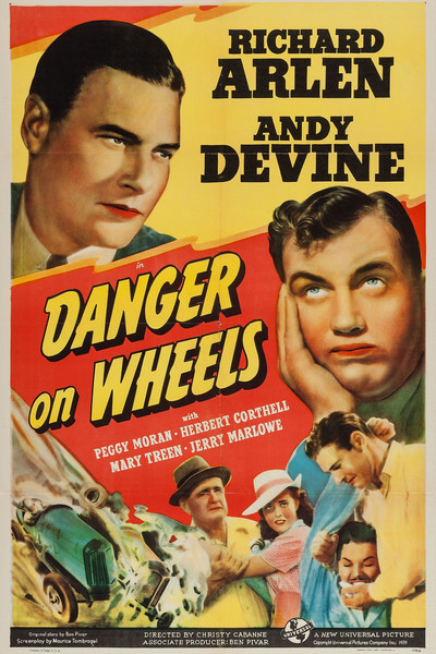 Póster de Danger on Wheels