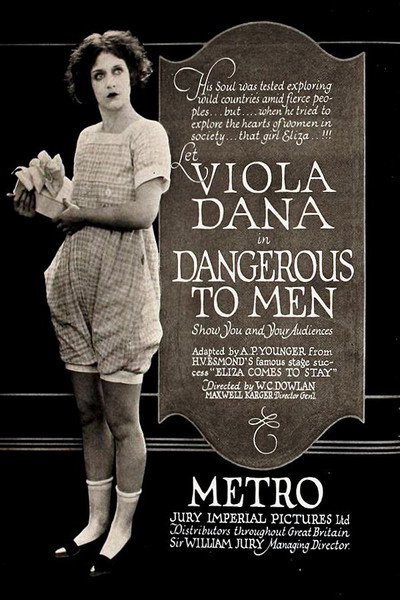 Póster de Dangerous to Men