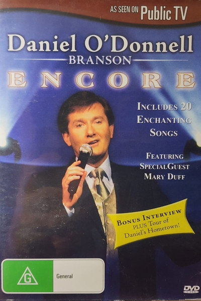Póster de Daniel O'Donnell Branson Encore