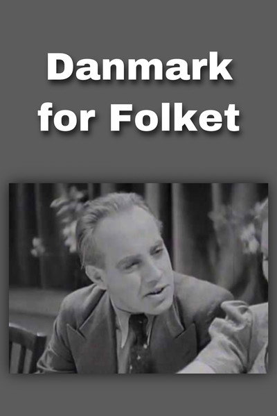 Póster de Danmark for folket