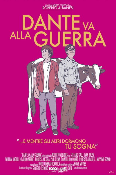 Póster de Dante va alla guerra