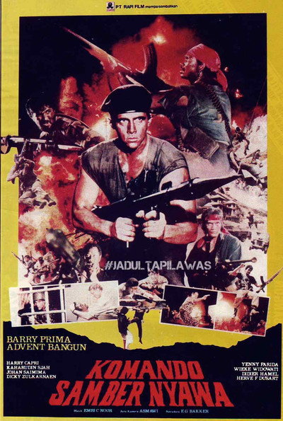 Póster de Daredevil commandos: Comandos del infierno