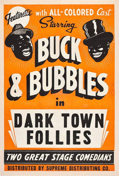 Póster de Darktown Follies