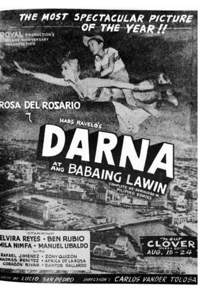 Póster de Darna at ang babaeng lawin