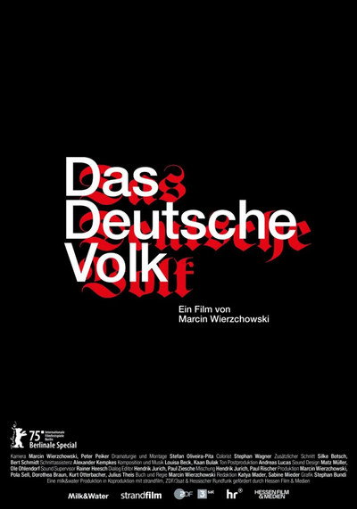 Póster de Das Deutsche Volk