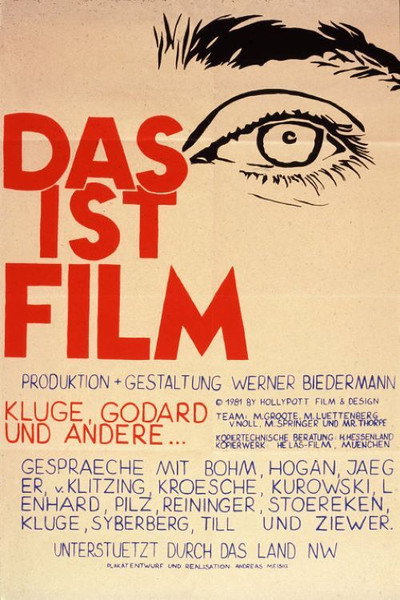 Póster de Das ist Film - Kluge, Godard und andere...