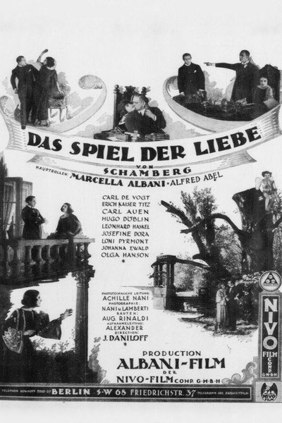 Póster de Das Spiel der Liebe