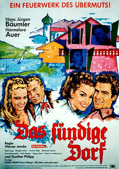 Póster de Das sündige Dorf