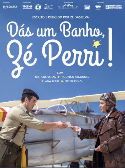 Póster de Dás um banho, Zé Perri