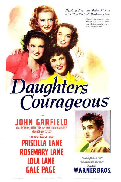 Póster de Daughters Courageous