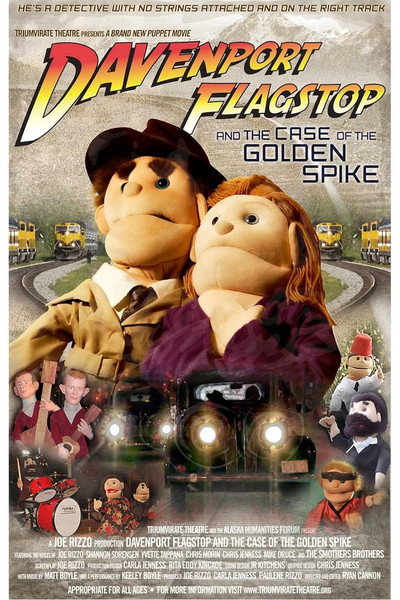 Póster de Davenport Flagstop and the Case of the Golden Spike