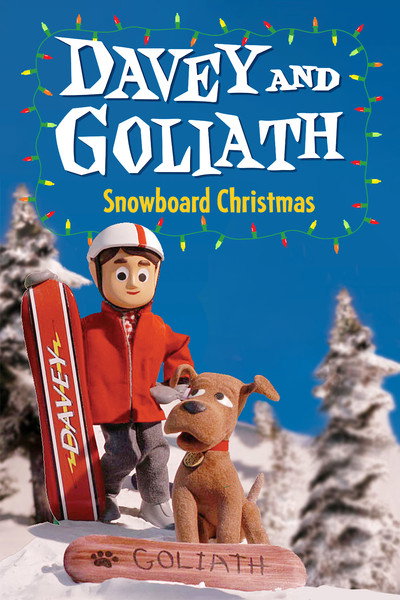 Póster de Davey & Goliath's Snowboard Christmas