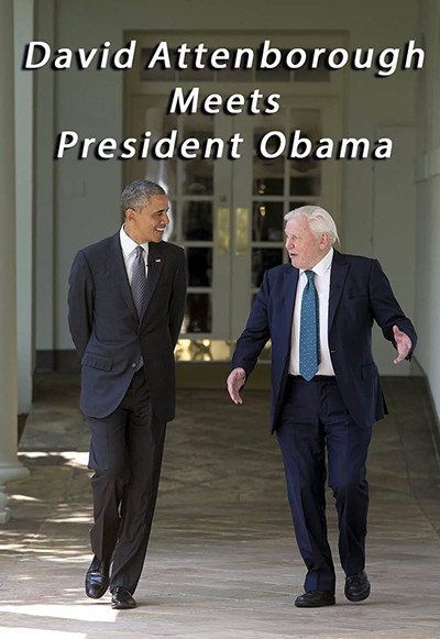 Póster de David Attenborough Meets President Obama