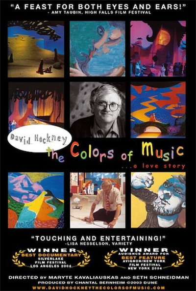 Póster de David Hockney: The Colors of Music