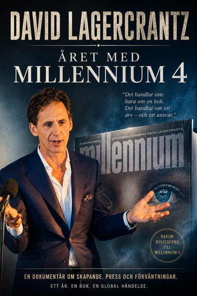 Póster de David Lagercrantz - Året med Millennium 4