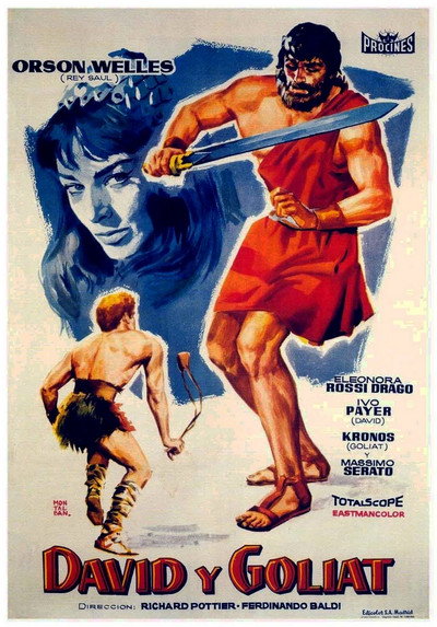 Póster de David y Goliat