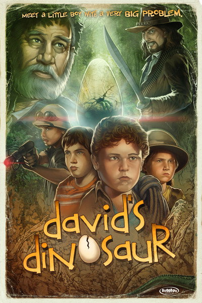 Póster de David's Dinosaur