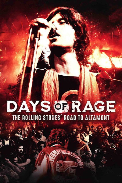 Póster de Days of Rage: the Rolling Stones' Road to Altamont